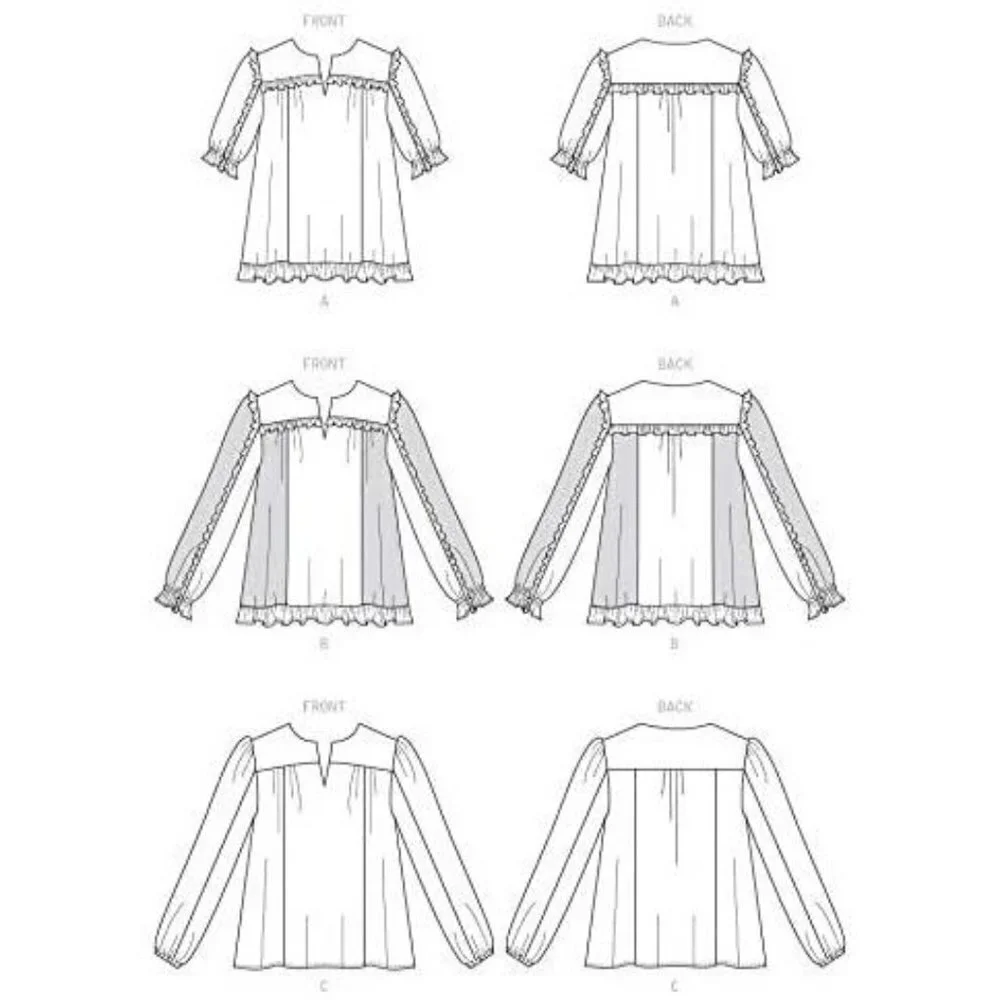 McCall's‎ Sewing Pattern 10413 8026 Misses Top Size 6-14